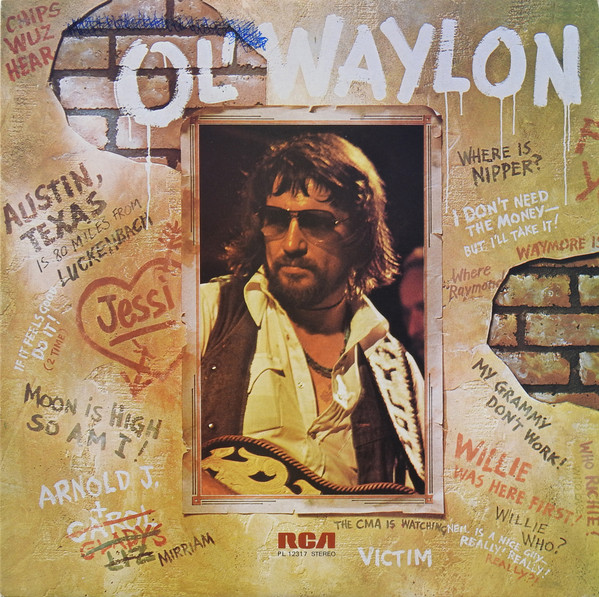 Cover Waylon Jennings - Ol' Waylon (LP, Album) Schallplatten Ankauf