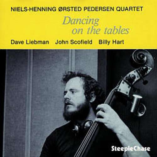 Cover Niels-Henning Ørsted Pedersen Quartet - Dancing On The Tables (LP, Album, RE, Aud) Schallplatten Ankauf