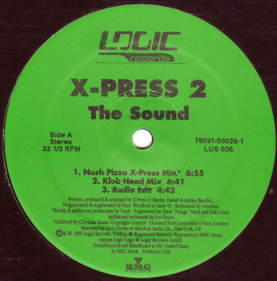 Cover X-Press 2 - The Sound (12) Schallplatten Ankauf