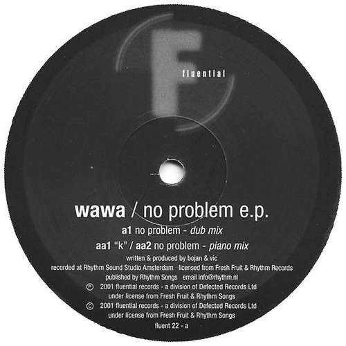 Cover Wawa - No Problem E.P. (12, EP) Schallplatten Ankauf