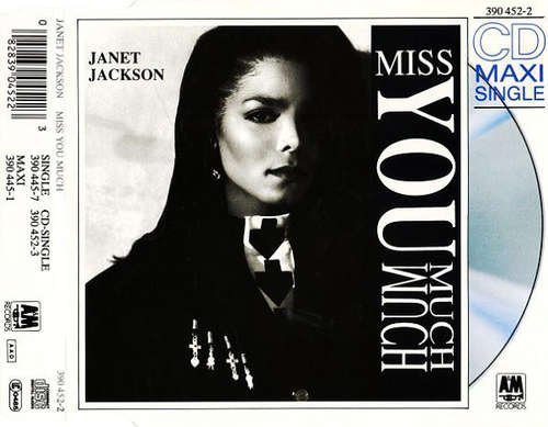 Cover Janet Jackson - Miss You Much (CD, Maxi, MP, Gre) Schallplatten Ankauf