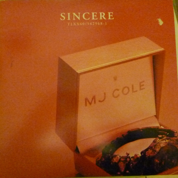 Cover MJ Cole - Sincere (2x12) Schallplatten Ankauf