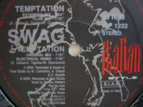 Cover Temptation Schallplatten Ankauf
