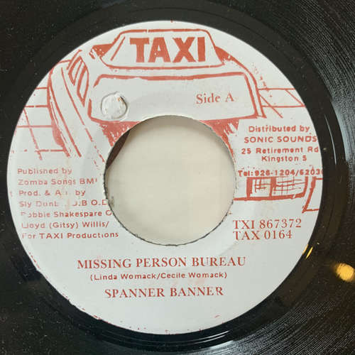 Cover Spanner Banner - Missing Person Bureau (7) Schallplatten Ankauf