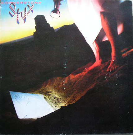 Cover Styx - Cornerstone (LP, Album) Schallplatten Ankauf