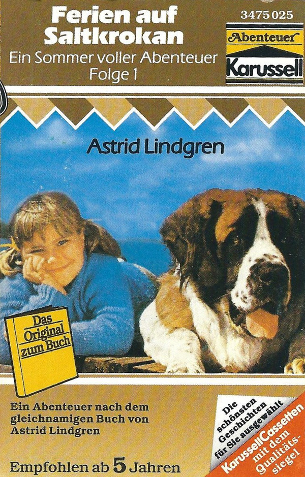 Cover Astrid Lindgren - Ferien Auf Saltkrokan (Ein Sommer Voller Abenteuer) Folge 1 (Cass) Schallplatten Ankauf