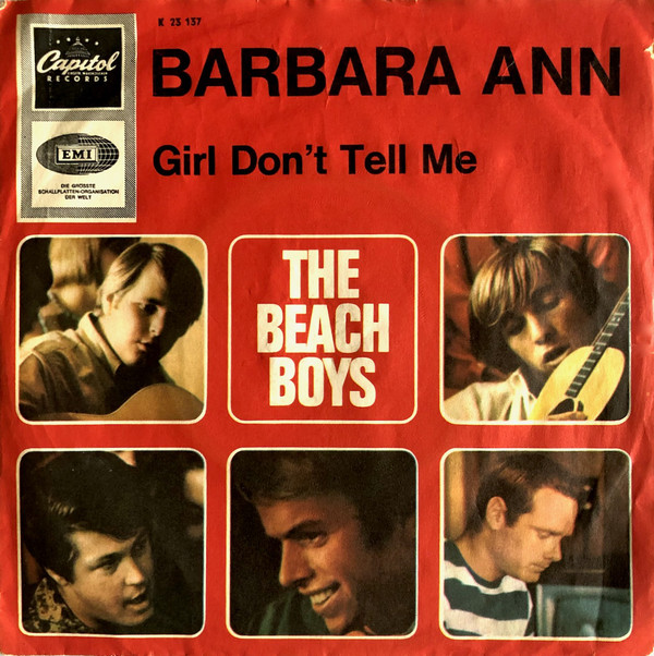 Cover The Beach Boys - Barbara Ann (7, Single) Schallplatten Ankauf