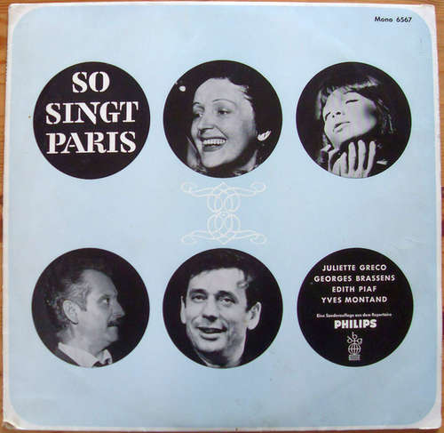Cover Various - So Singt Paris (LP, Mono, Club) Schallplatten Ankauf
