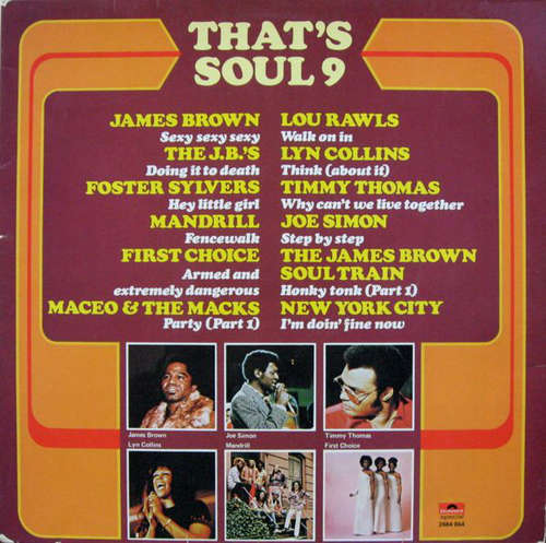 Cover Various - That's Soul 9 (LP, Comp) Schallplatten Ankauf