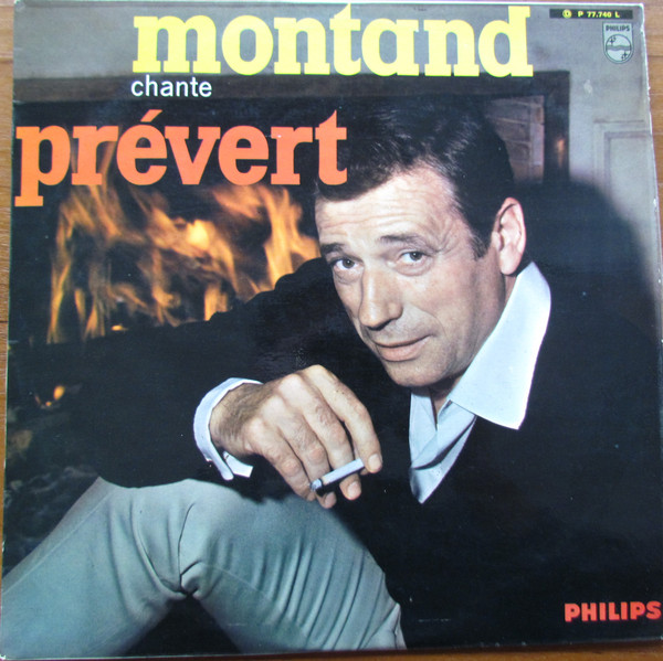 Cover Yves Montand Chante Jacques Prévert - Yves Montand Chante Jacques Prévert (LP) Schallplatten Ankauf
