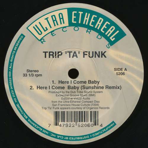 Cover Trip 'ta' Funk - Here I Come Baby / Vegetable Garden (12) Schallplatten Ankauf