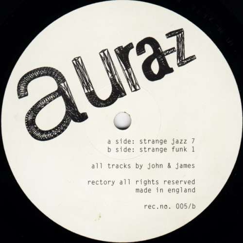 Cover Aura Z - Strange Jazz 7 (12) Schallplatten Ankauf