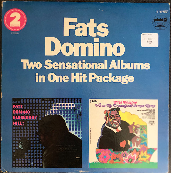 Cover Fats Domino - When My Dreamboat Comes Home / Blueberry Hill (2xLP, Comp, RE) Schallplatten Ankauf