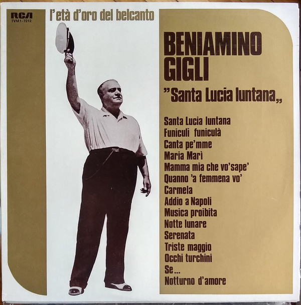 Cover Beniamino Gigli - Santa Lucia Luntana (LP, Comp) Schallplatten Ankauf
