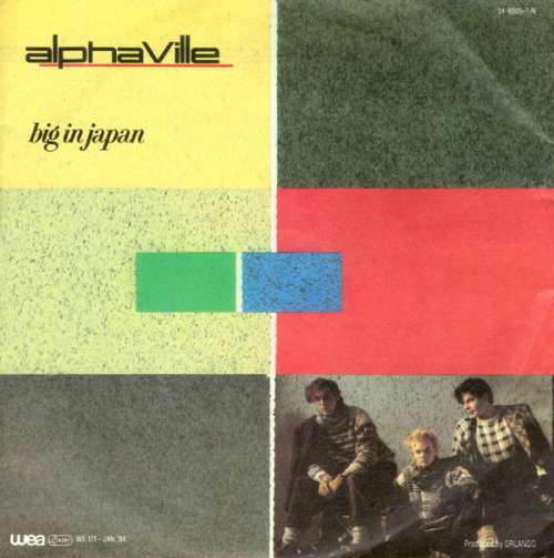 Cover Alphaville - Big In Japan (7, Single) Schallplatten Ankauf