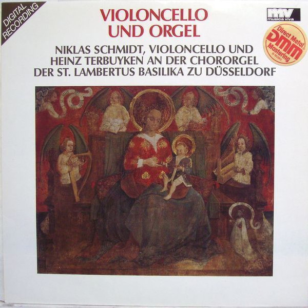 Cover Niklas Schmidt, Heinz Terbuyken - Violoncello Und Orgel (LP) Schallplatten Ankauf