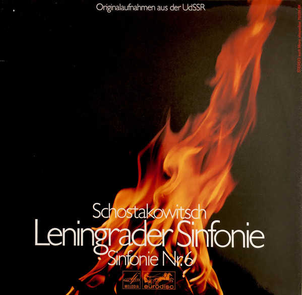 Cover Schostakowitsch* - Leningrader Sinfonie / Sinfonie Nr.6 (2xLP, Comp) Schallplatten Ankauf