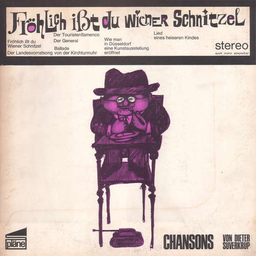 Bild Dieter Süverkrüp - Fröhlich Ißt Du Wiener Schnitzel (LP, Album) Schallplatten Ankauf