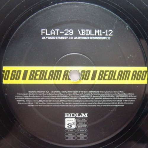 Cover Bedlam Ago Go - Flat-29 (12) Schallplatten Ankauf