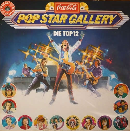 Cover Various - Coca-Cola Pop Star Gallery - Die Top 12 (LP, Comp, Red) Schallplatten Ankauf