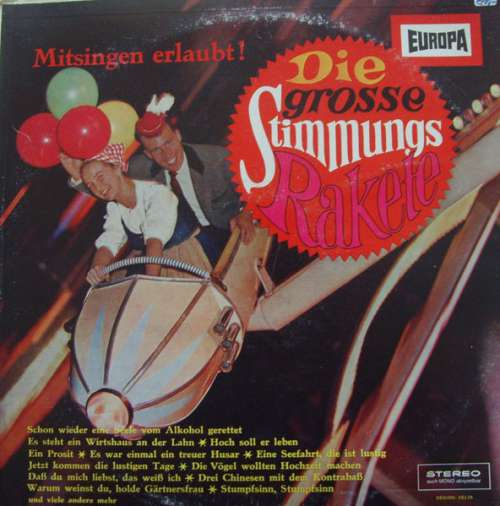 Cover Various - Die Grosse Stimmungsrakete (Mitsingen Erlaubt!) (LP) Schallplatten Ankauf