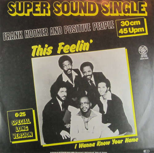 Cover Frank Hooker & Positive People - This Feelin' (12) Schallplatten Ankauf