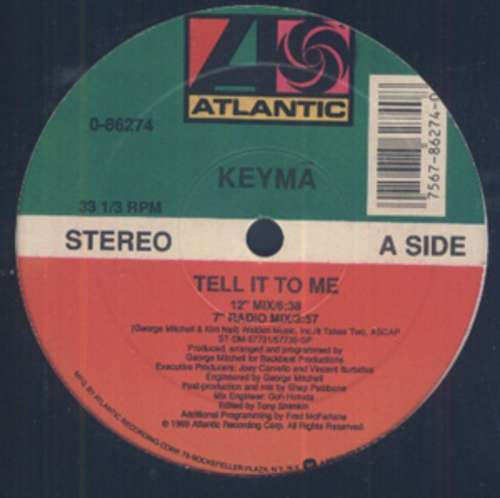Cover Keyma - Tell It To Me (12) Schallplatten Ankauf