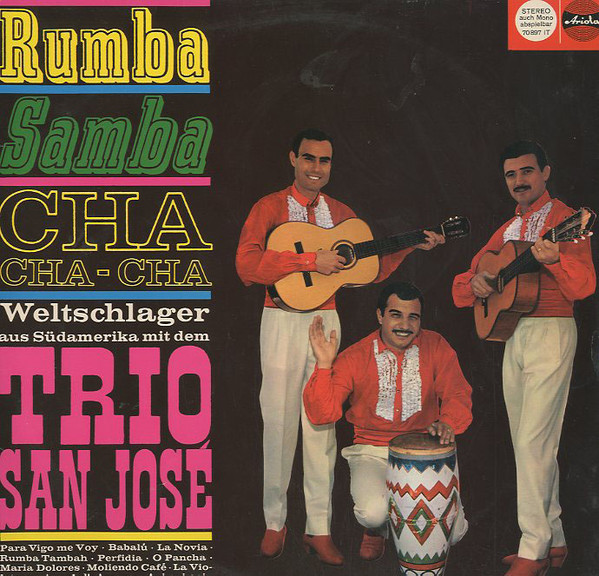 Cover Trio San José - Rumba Samba Cha-Cha-Cha - Weltschlager aus Südamerika (LP) Schallplatten Ankauf