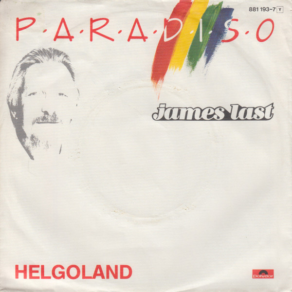 Cover James Last - Paradiso / Helgoland (7, Single) Schallplatten Ankauf