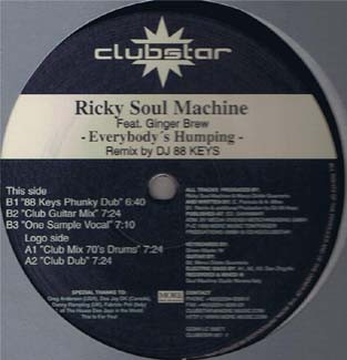Cover Ricky Soul Machine - Everybody's Humping (12) Schallplatten Ankauf
