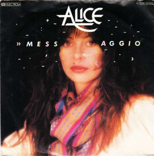 Cover Alice (4) - Messaggio (7, Single) Schallplatten Ankauf