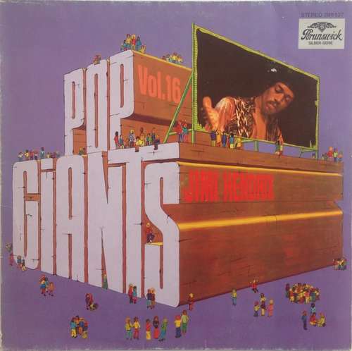 Cover Jimi Hendrix - Pop Giants, Vol. 16 (LP, Comp) Schallplatten Ankauf