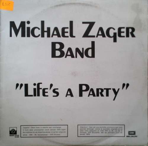 Cover The Michael Zager Band - Life's A Party (LP, Album) Schallplatten Ankauf