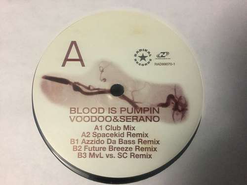 Cover Voodoo & Serano - Blood Is Pumpin' (12) Schallplatten Ankauf
