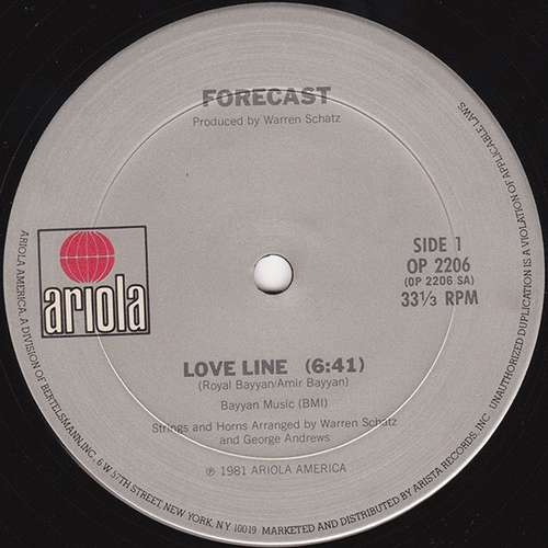 Cover Love Line Schallplatten Ankauf