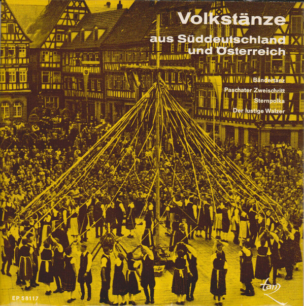 Cover Blaskapelle Otto Ebner - Volkstänze Aus Süddeutschland Und Österreich (7, EP) Schallplatten Ankauf
