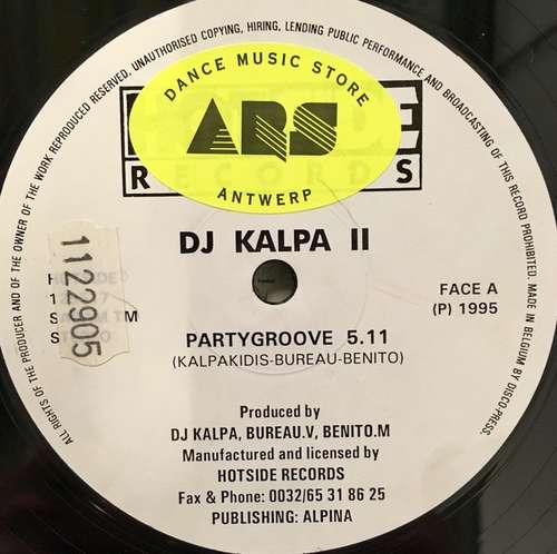 Cover DJ Kalpa II* - Partygroove (12) Schallplatten Ankauf