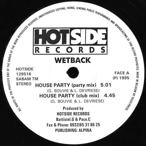 Cover House Party Schallplatten Ankauf