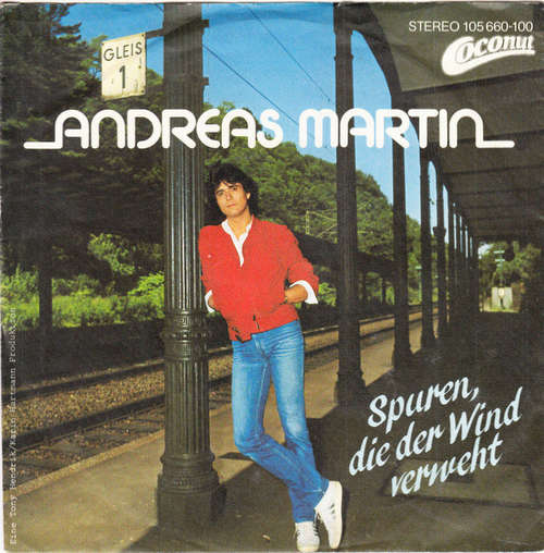 Cover Andreas Martin (2) - Spuren, Die Der Wind Verweht (7, Single) Schallplatten Ankauf