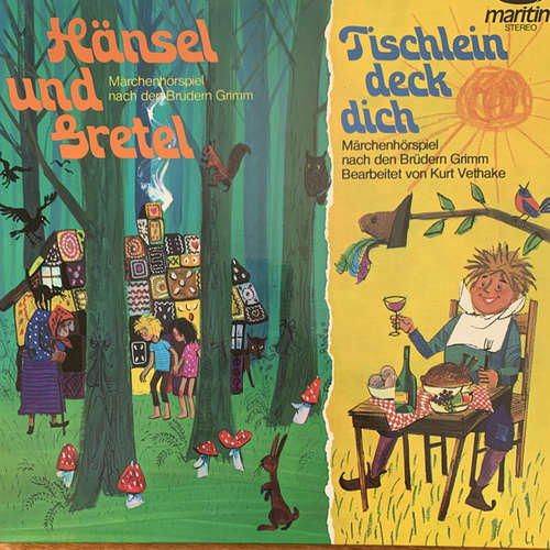 Cover Gebrüder Grimm - Hänsel Und Gretel / Tischlein Deck Dich (LP) Schallplatten Ankauf