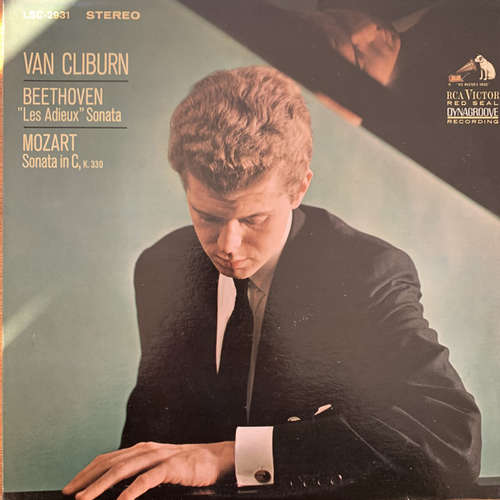 Cover Van Cliburn, Beethoven*, Mozart* - Les Adieux Sonata · Sonata In C, K. 330 (LP, Album) Schallplatten Ankauf