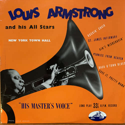 Cover Louis Armstrong And His All Stars* - New York Town Hall (10) Schallplatten Ankauf