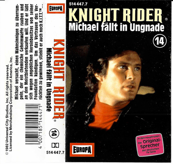 Cover Peter Bondy - Knight Rider 14 - Michael Fällt In Ungnade (Cass) Schallplatten Ankauf
