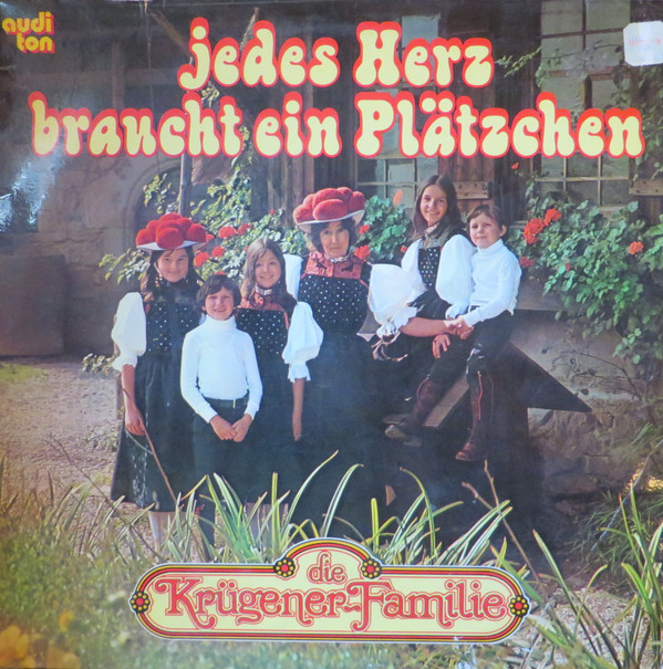 Cover Die Krügener-Familie - Jedes Herz Braucht Ein Plätzchen (LP, Album) Schallplatten Ankauf
