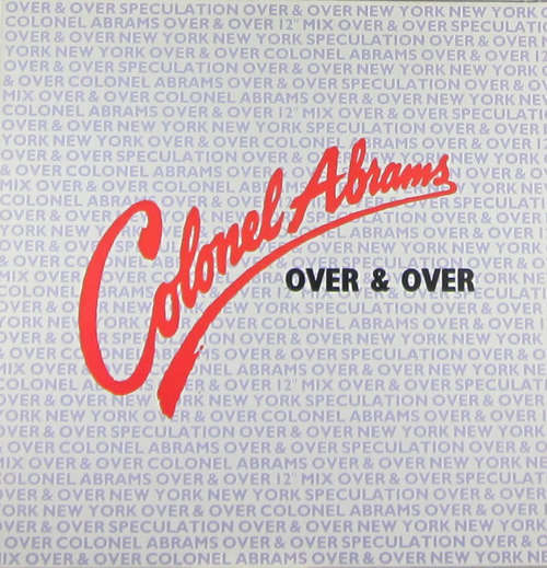 Cover Colonel Abrams - Over & Over (12) Schallplatten Ankauf