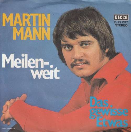 Cover Martin Mann - Meilenweit (7, Single) Schallplatten Ankauf