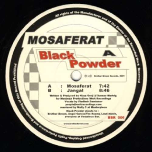 Cover Black Powder - Mosaferat / Jangal (12) Schallplatten Ankauf