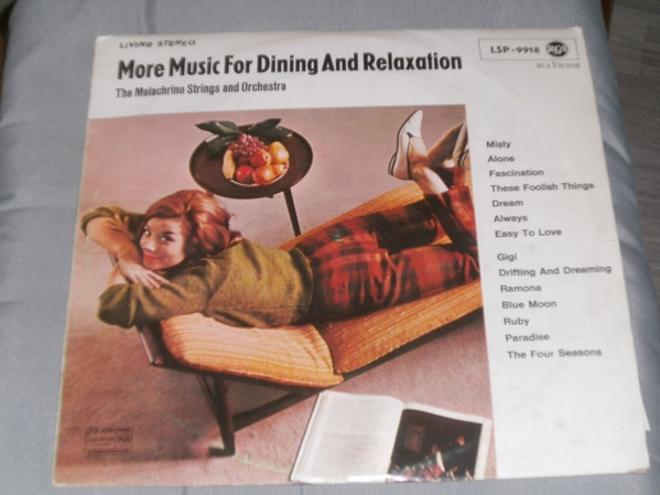 Cover The Melachrino Strings - More Music For Dining And Relaxation (LP, Album) Schallplatten Ankauf