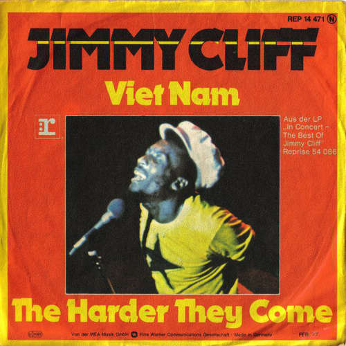 Cover Jimmy Cliff - Viet Nam / The Harder They Come (7, Single) Schallplatten Ankauf