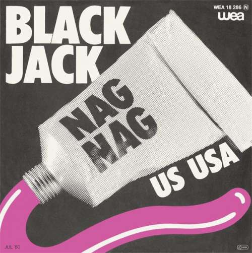 Cover Black Jack (3) - Nag Nag (7, Single) Schallplatten Ankauf